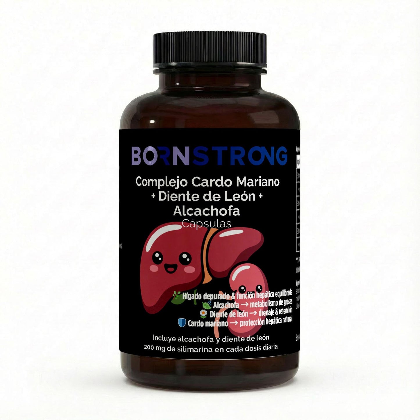 Complejo de Cardo Mariano, Alcachofa y Diente de León • Depuración Hepática • Detox Natural