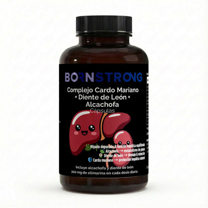 Complejo de Cardo Mariano, Alcachofa y Diente de León • Depuración Hepática • Detox Natural