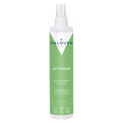 Aftersun Aloe Vera Spray 300ml - Valquer® | Hidratación Post-Solar Vegano