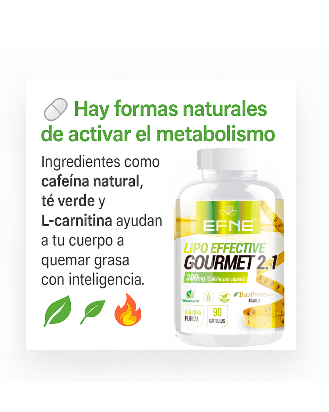Lipo Effective EFNE 90 cápsulas – Activación y definición