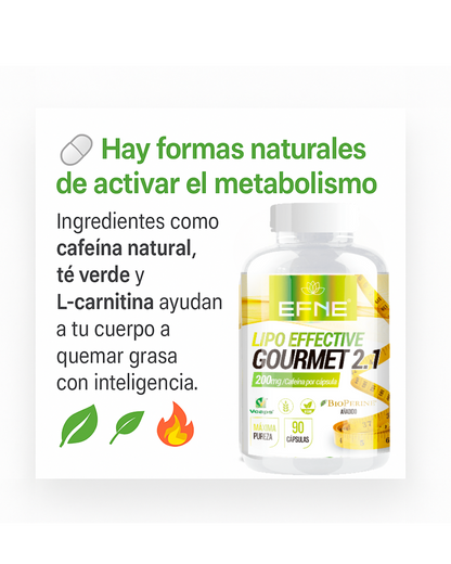 Lipo Effective EFNE 90 cápsulas – Activación y definición