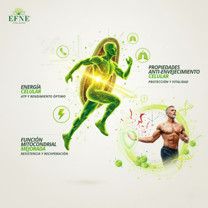 EFNE NAD con Trans-Resveratrol: El Activador de Longevidad para Quienes Viven al Máximo después de los 40