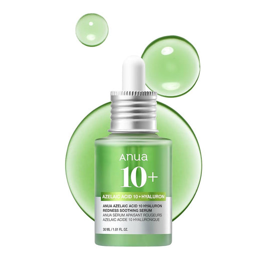 Anua - Azelaic Acid 10 Hyaluron Redness Soothing Serum - Serum with Azelaic Acid and Hyaluronic Acid - 30ml