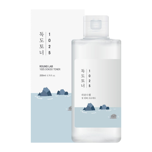 Round Lab - 1025 Dokdo Toner - Smoothing Facial Toner - 200ml
