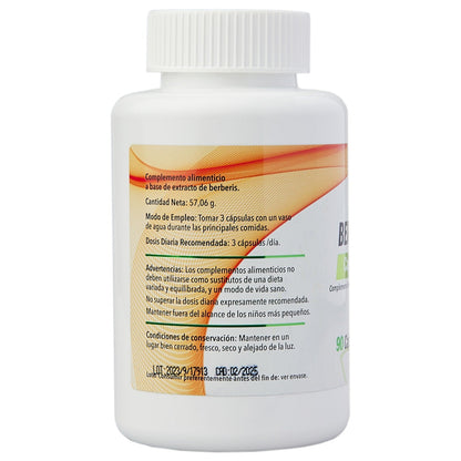 Berberina 97% EFNE – Control de glucosa y metabolismo