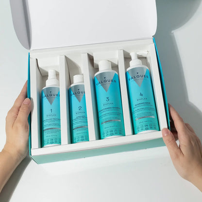 Estuche Bioplex 975ml - Tratamiento Completo Reconstrucción Capilar | Valquer®