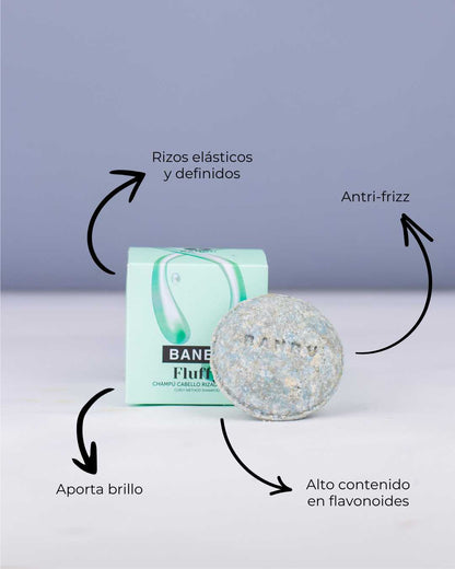 Champú Sólido ECO Cabello Rizado Método Curly FLUFFY