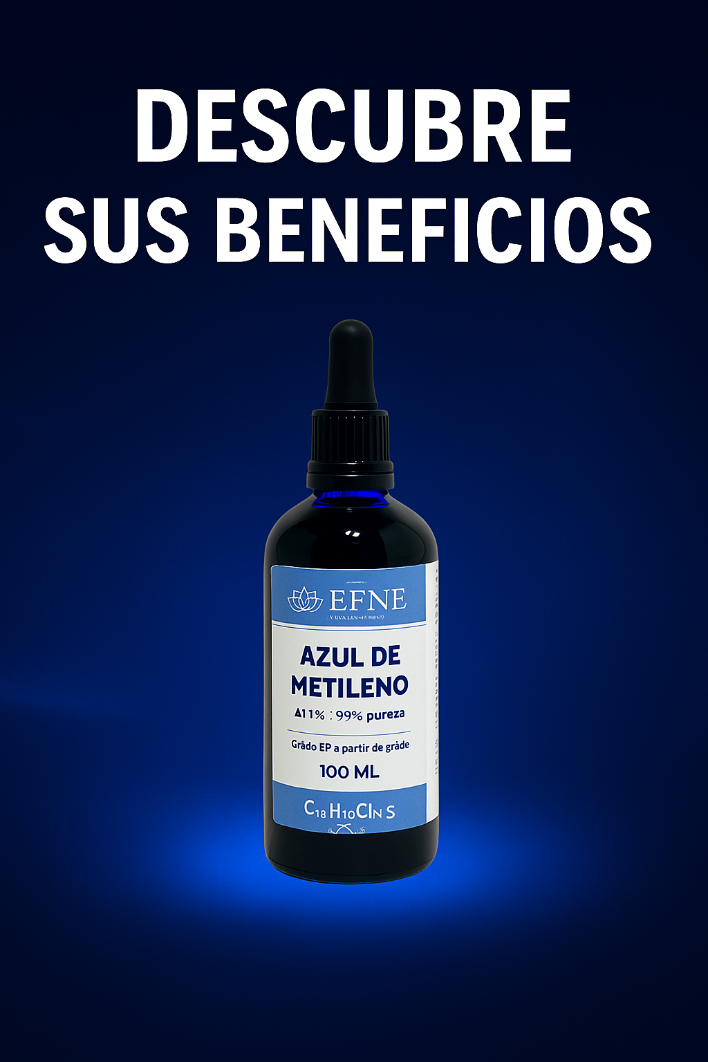 Azul de Metileno EFNE – Activador Mitocondrial y Cognitivo