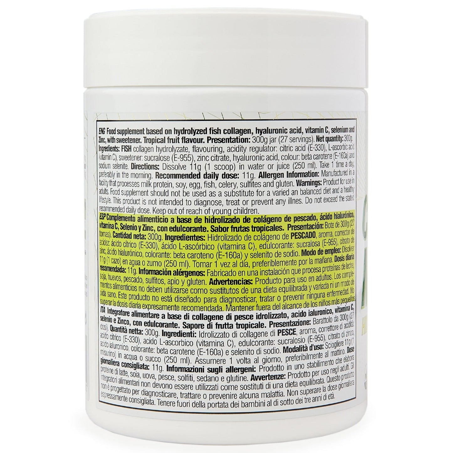 Colágeno Marino Hidrolizado EFNE – Con Ácido Hialurónico y Vitaminas
