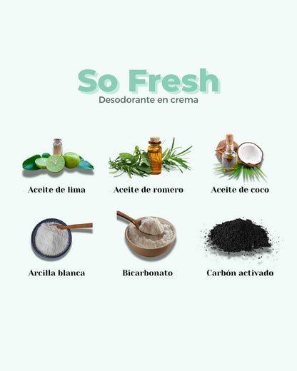 Desodorante Crema ECO SO FRESH