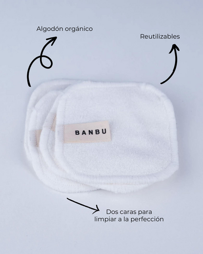 Discos Desmaquillantes Reutilizables