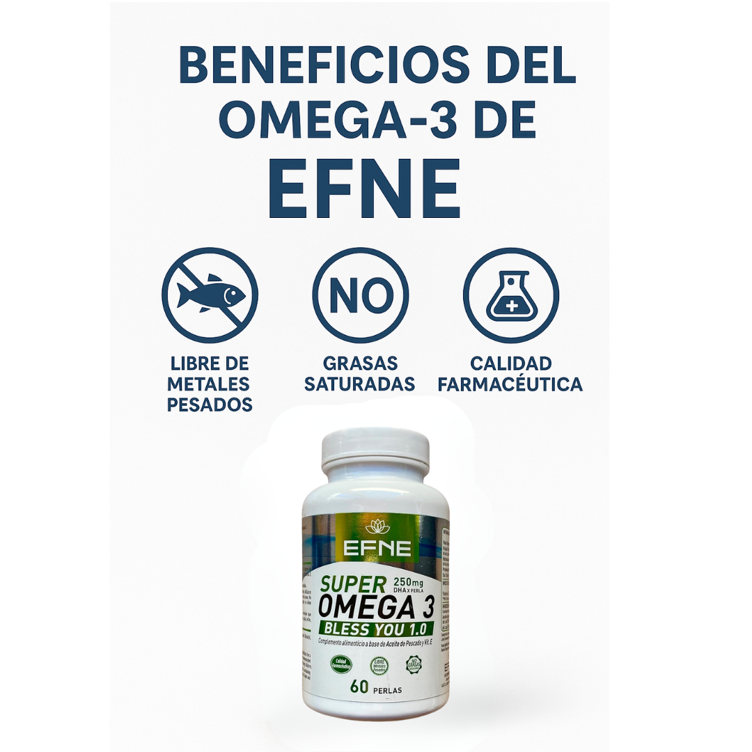 Super Omega 3 EFNE – Alta pureza con Vitamina E