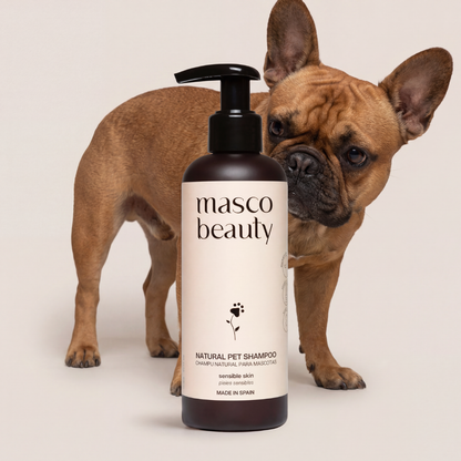 Champú natural para perros pieles sensibles Aloe Vera
