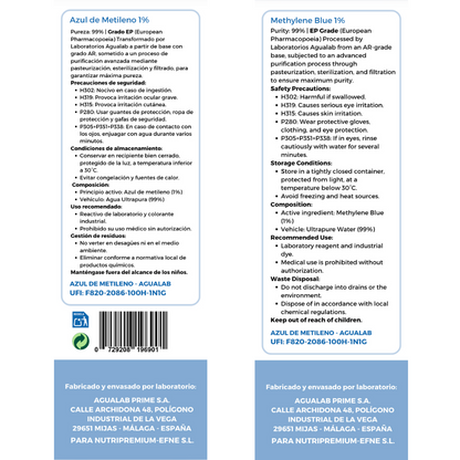 Azul de Metileno EFNE – Activador Mitocondrial y Cognitivo
