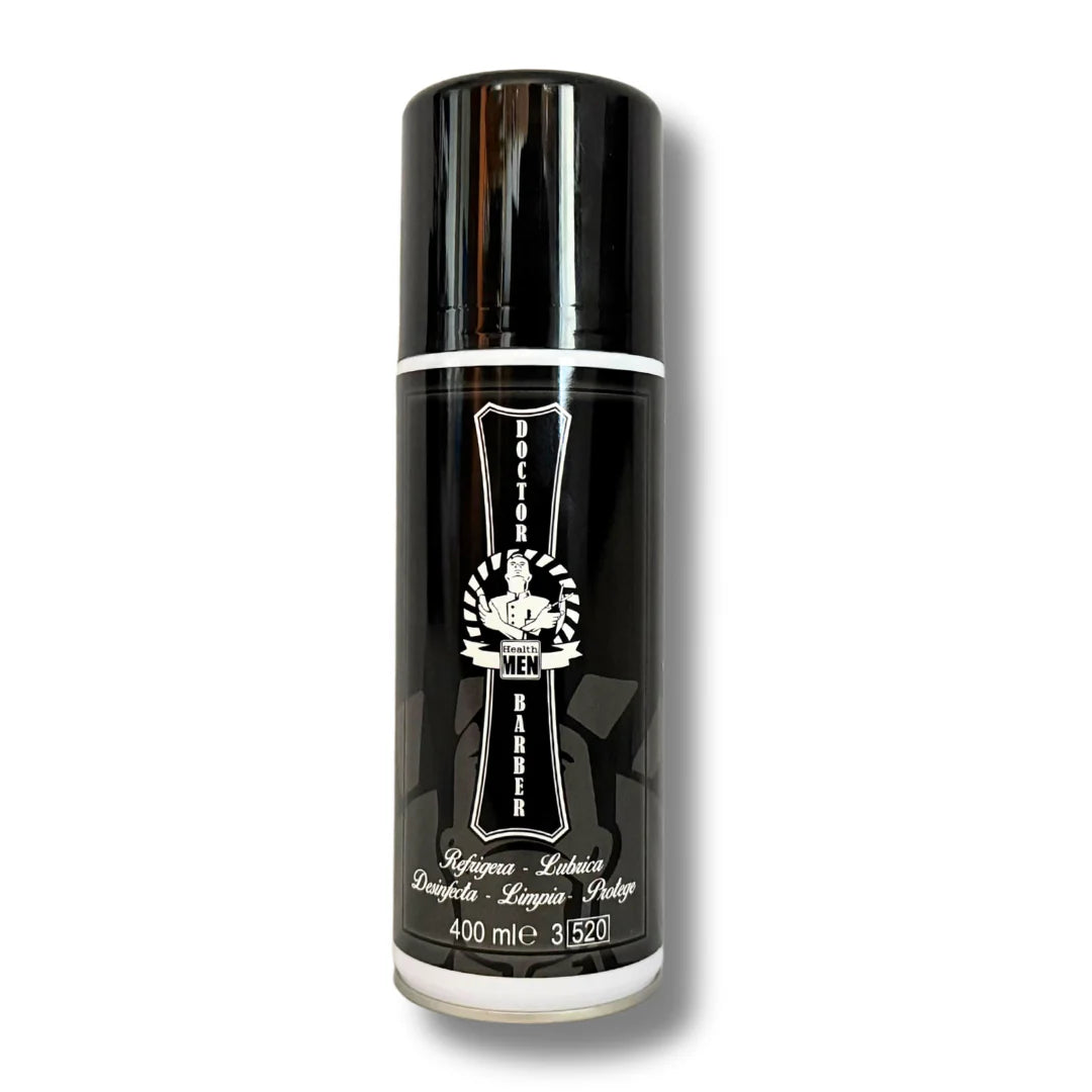 Doctor Barber – Spray Higienizante para Máquinas de Corte y Barberos 200ml