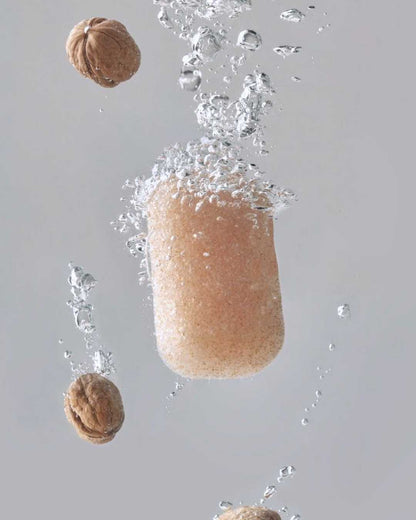 Esponja Konjac Corporal Exfoliante con Nuez