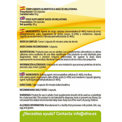 Melatonina EFNE – Dormir Mejor y Despertar Renovado