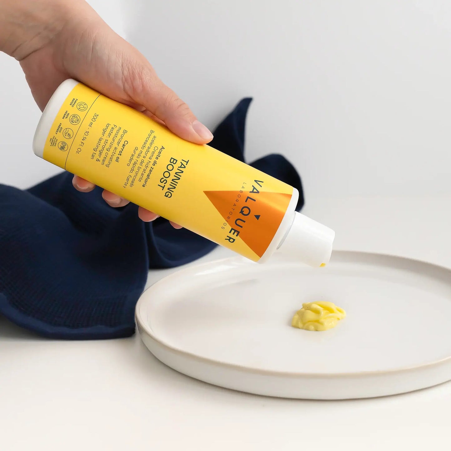 Crema Aceleradora Bronceado 300ml - Hidratante | Valquer® Vegana Halal