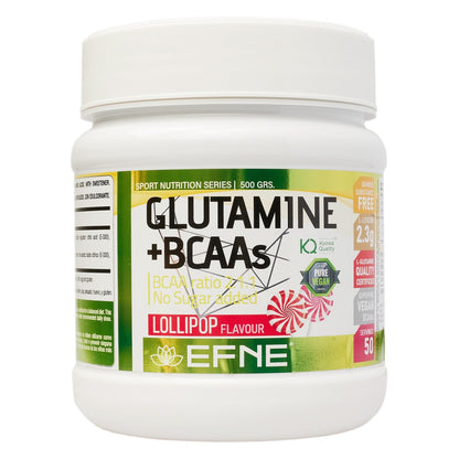 Glutamina Kyowa® + BCAA 2:1:1 EFNE – Recuperación Muscular Avanzada