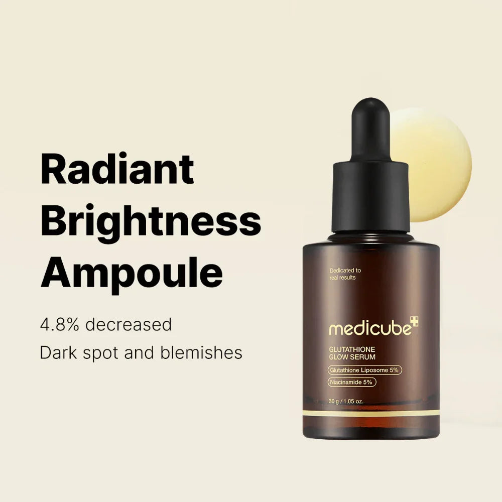 Medicube – AGE-R Glutathione Glow Serum 30g | Suero Iluminador y Antioxidante con Glutatión