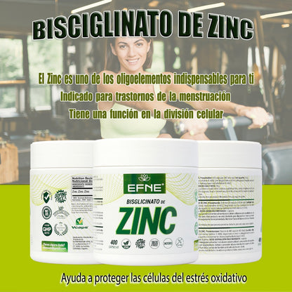 BISGLICINATO DE ZINC EFNE (400 CAPS)