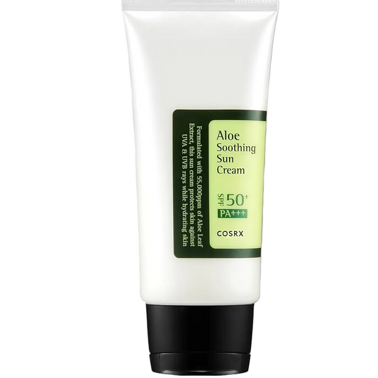 COSRX - Aloe Soothing Sun Cream SPF50+/PA+++ - Moisturizing Sunscreen - 50ml