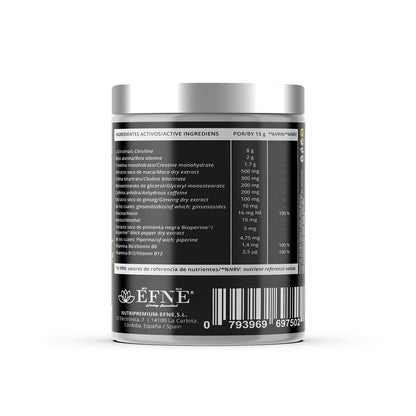 R1 EFNE – Pre Entrenamiento con Cafeína y Potenciadores de Rendimiento (Limón)