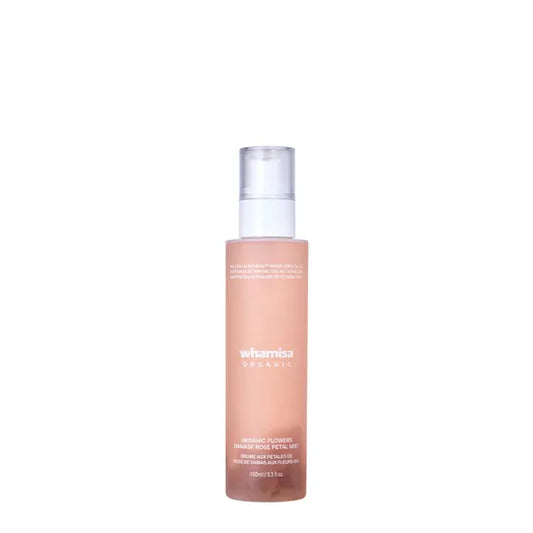 Organic Flowers damask rose petal mist Whamisa