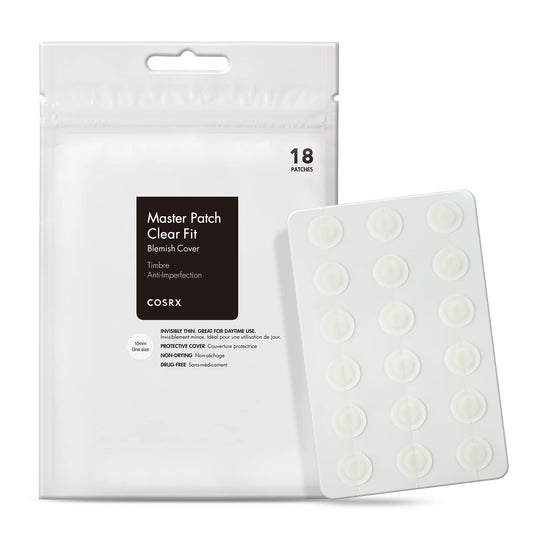 COSRX - Master Patch Clear Fit - Masking Eczema Patches - 18pcs