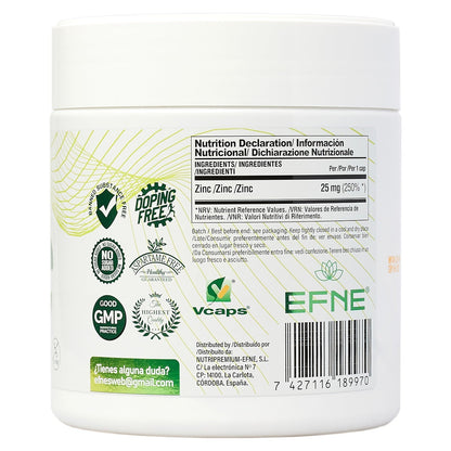 BISGLICINATO DE ZINC EFNE (400 CAPS)