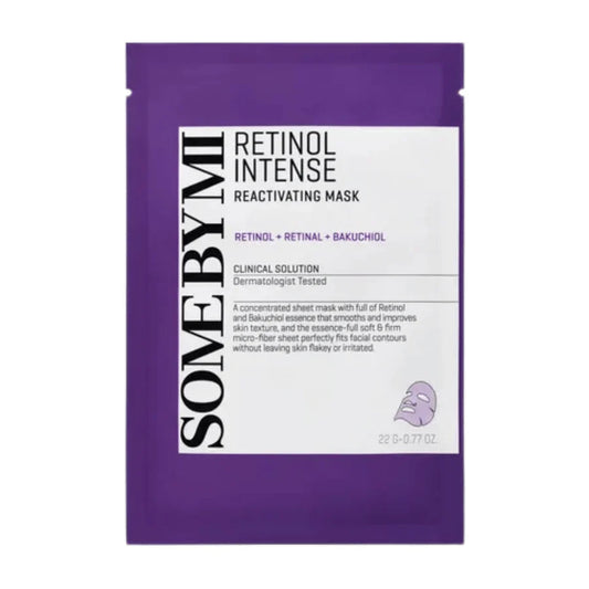 Some By Mi - Retinol Intense Reactivating Mask - Anti-Aging Sheet Mask - 22g