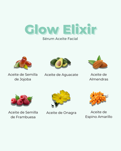 Sérum Aceite Facial ECO Iluminador GLOW ELIXIR