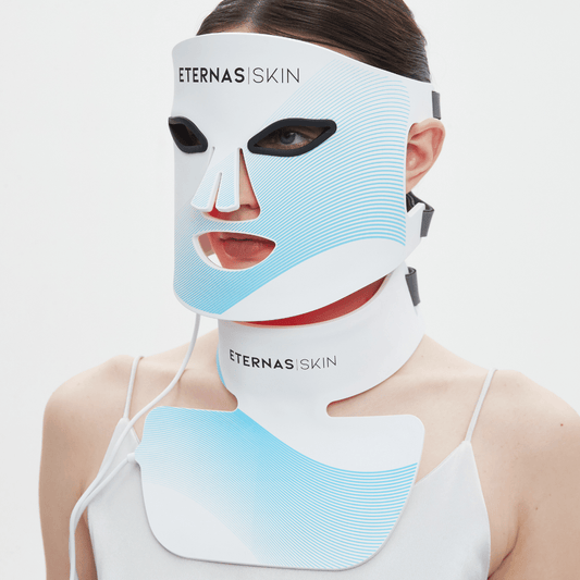 Kit Completo de Máscaras LED Infrarrojas 850nm – Silicona Médica para Rostro, Cuello y Escote