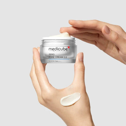 Medicube – Zero Pore One Day Cream 50ml – Crema Ligera para Minimizar Poros e Hidratar
