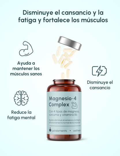 Magnesio 4 Complex - Fatiga y bienestar muscular