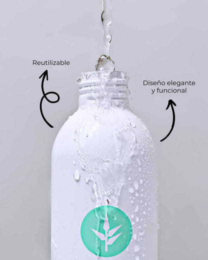 Botella para Gel en Polvo (ducha o peinado)