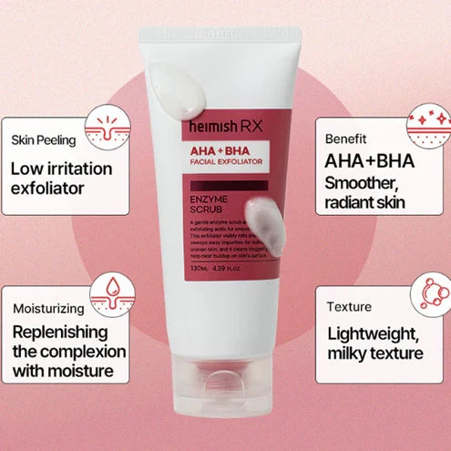 RX AHA BHA Enzyme Scrub 130ml