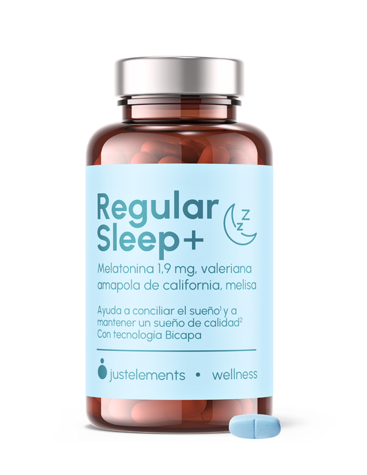 Regular Sleep Melatonina 1,9mg 90 Comprimidos - Bicapa Sueño Profundo | Just Elements