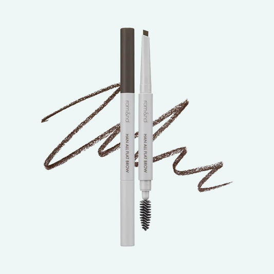 Rom&Nd Han All Flat Brow C2 Grace Taupe - 0.17 G Eyebrow Pencil