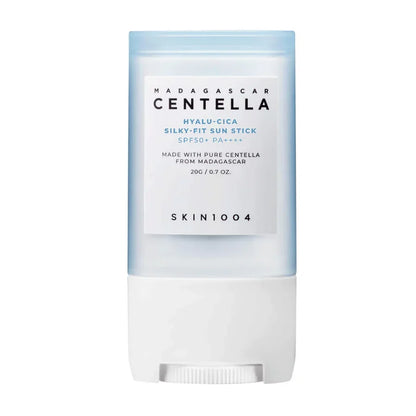 SKIN1004 Madagascar Centella Hyalu-Cica Silky-Fit Sun Stick SPF50+ PA++++ – Protector Solar en Barra con Centella Asiática y Ácido Hialurónico (20g)