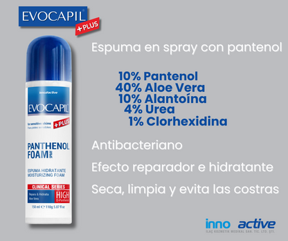 Evocapil Plus Espuma Capilar Extrasuave (150 ml) - Hidratación y Cuidado Calmante