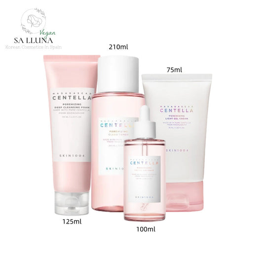 SKIN1004 Centella Poremizing | Rutina Completa para Minimizar Poros y Purificar la Piel – Cosmética Coreana K-Beauty (4 productos)