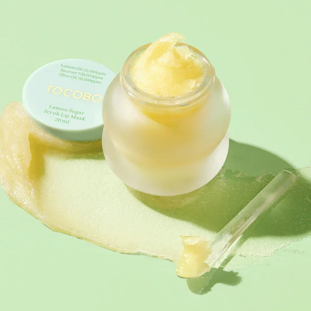 Tocobo - Lemon Sugar Scrub Lip Mask - 20ml