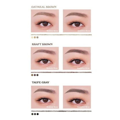 Unleashia Shaper Defining Eyebrow Pencil - 2. Kraft Brown