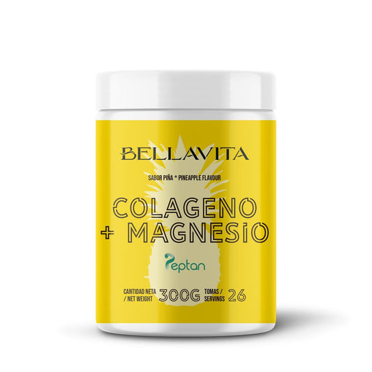 Colágeno + Magnesio EFNE – Peptan® 300g Sabor Piña