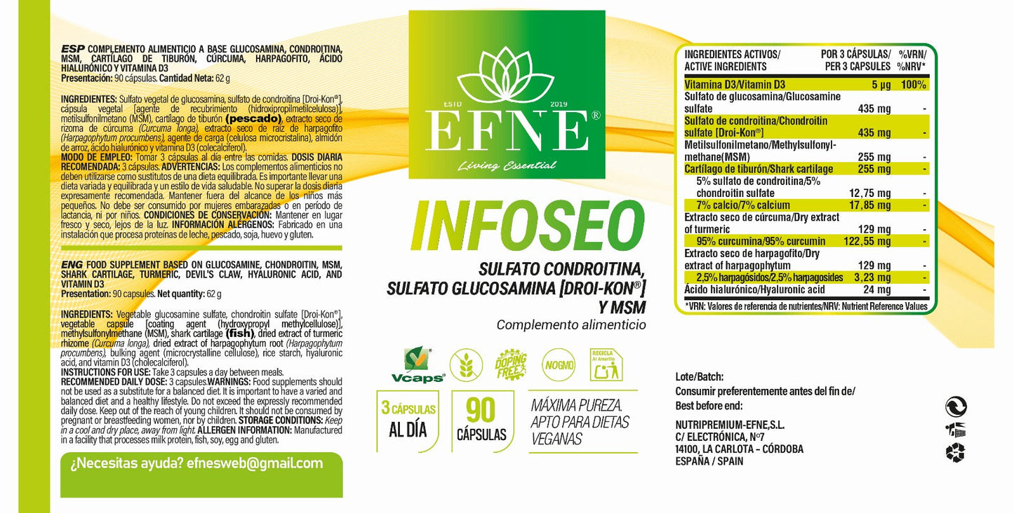 INFOSEO EFNE — 90 cápsulas