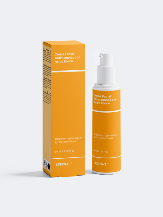 Crema Facial Antimanchas con Ácido Kójico