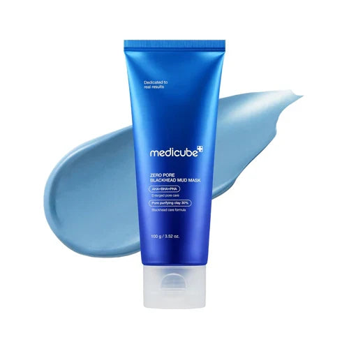 Medicube Zero Pore Mud Mask Mascarilla Facial de Arcilla Purificante, Limpieza Profunda y Control de Sebo