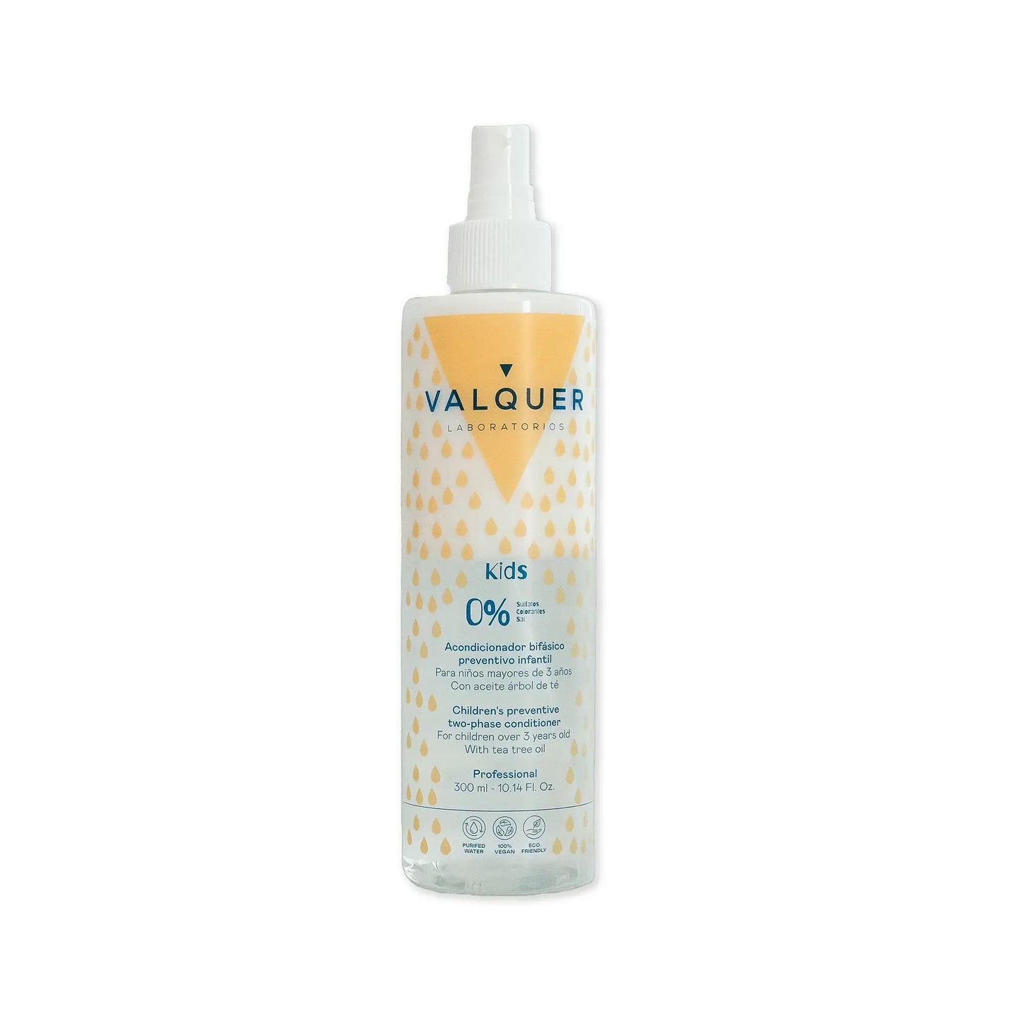 Acondicionador Bifásico Preventivo Infantil 300ml - Valquer® | Sin Aclarado Niños