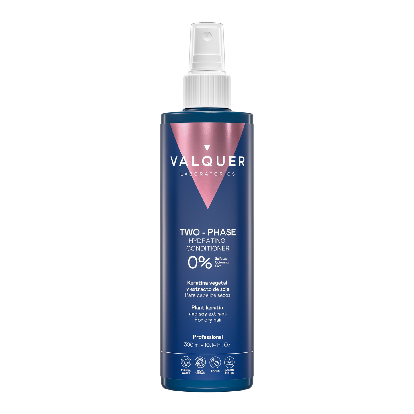 Acondicionador Bifásico Ultrahidratante 300ml - Cabellos Secos | Valquer® Sin Aclarado